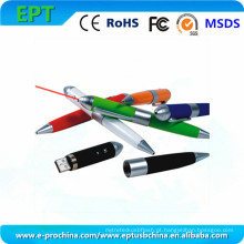 Multifuncional Laser Pointer Ball Pen Forma USB Flash Drive (EP031)